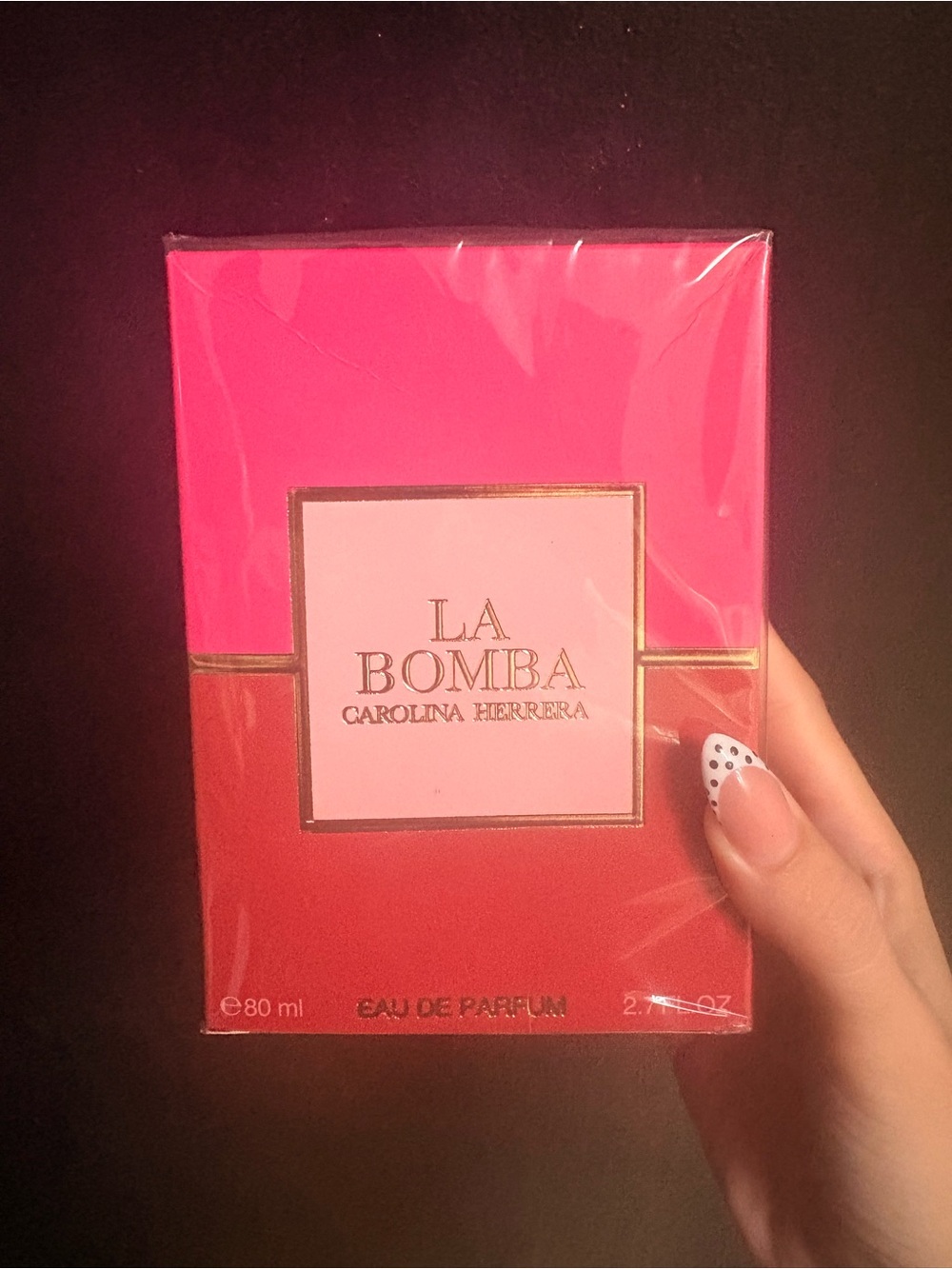 Carolina Herrera La Bomba Women's Fragrance – Pink & Red Packaging